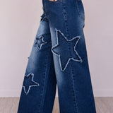 Ashleigh Blue Star Wide Leg Jeans