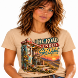 Wildflower Revival — The Road Ended. She Didn’t. Graphic Tee