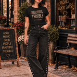 Beautiful Trouble Graphic Tee | Pretty Little Riot