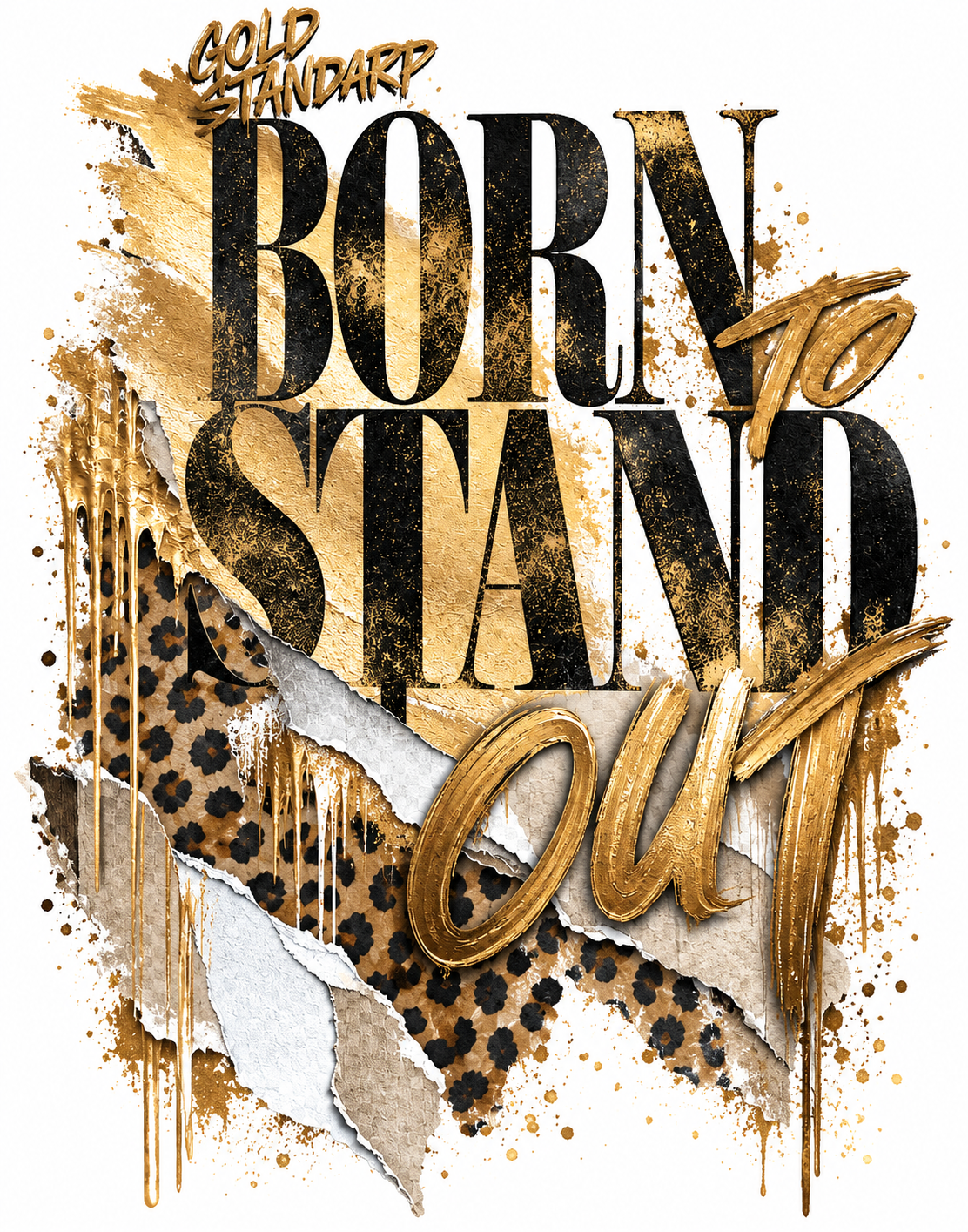 Untamed Society — Born to Stand Out Graphic Tee