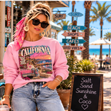 Resort Riot — California After Dark Graphic Sweatshirt