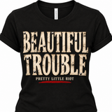 Beautiful Trouble Graphic Tee | Pretty Little Riot