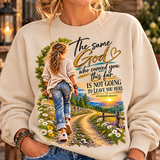 Anchored Society — Eden Brooks — The Same God Carried You This Far Graphic Sweatshirt