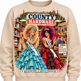 Electric Cowgirl — County Hardware Graphic Sweatshirt