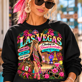 Resort Riot Society — Checked In. Behaved Accordingly. Graphic Sweatshirt