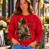 Anchored Society — He Loved Her at Her Darkest Hour Graphic Sweatshirt