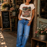 American Darling — She Served Kindness Waitress Graphic Tee