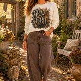 Anchored Society — Grace & Grit Graphic Sweatshirt