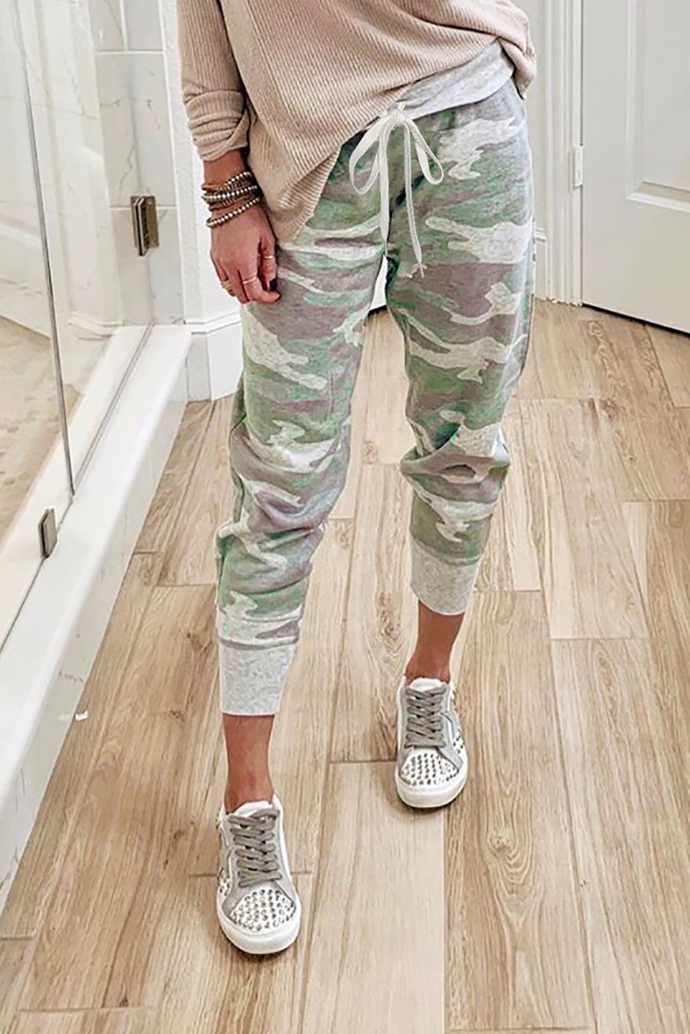 Camo Green Joggers