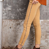BELLE SIDE TAPED SKINNY PANTS