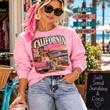 Resort Riot — California After Dark Graphic Sweatshirt