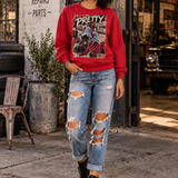 Pretty Little Riot — Same Girl, Worse Ideas Graphic Sweatshirt