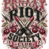 Pretty Little Riot — Pretty Little Riot Society Club Graphic Tee