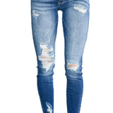 Destroyed Skinny Fit Jeans