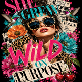 Pretty Little Riot — Wild on Purpose Graphic Tee
