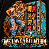 Electric Cowgirl – We Have a Situation Graphic Sweatshirt