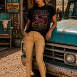 Electric Cowgirl — Wild Things Never Wait Graphic Tee