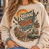 American Darling — Raised by Wild Roads Graphic Sweatshirt