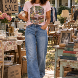 YMI Medium Wash Low Rise Wide Leg Jeans